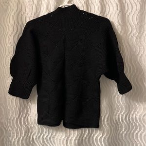 Handmade crocheted cardigan small handcrafted used